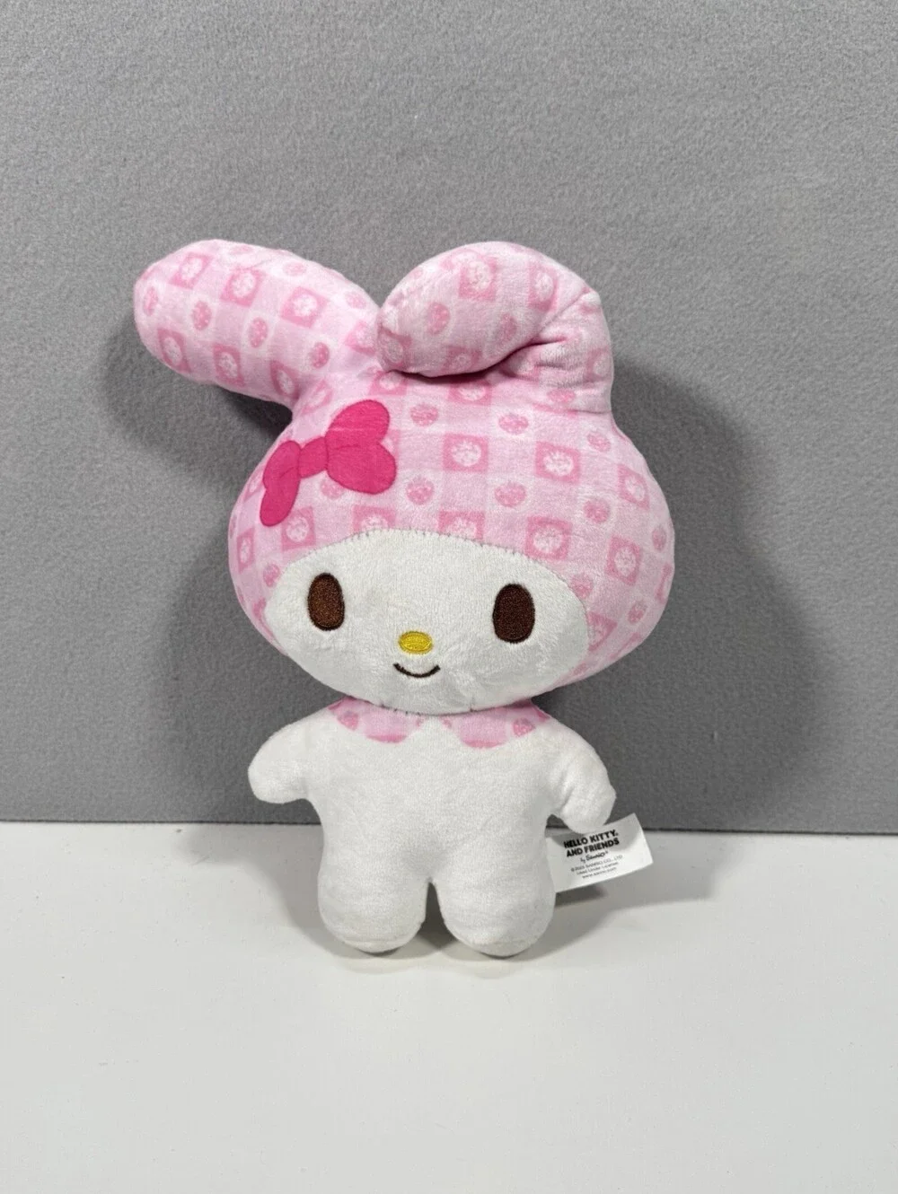 Sanrio My Melody Pink White Plush Stuffed Animal Bunny